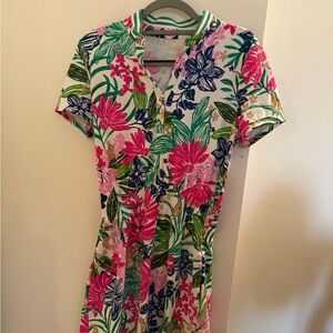 Lilly Pulitzer Colorful Floral Dress